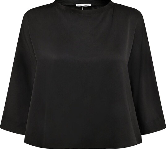 Ahlvar Gallery Thea Silk Tee BLACK XL Ahlvar Gallery Thea Silk Tee BLACK XL