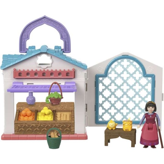 Disney Wish Mini Doll Playset Dahlia’s Rosas Marketplace HRH74