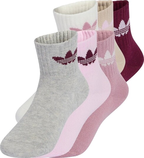 Adidas Originals Kids Sock 6Pp Multi/patterned 28 30