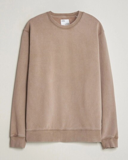 Colorful Standard Classic Organic Crew Neck Sweat Faded Khaki