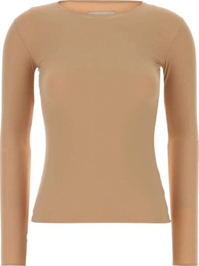 Jil Sander Dame Topper Beige XL,