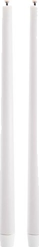 Uyuni Lighting - Taper candles slim LED-kronelys 2,3x32 cm 2 stk nordic white Uyuni Lighting - Taper candles slim LED-kronelys 2,3x32 cm 2 stk nordic white