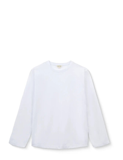 STUDIO FEDER Freya Ls T-Shirt - White - L