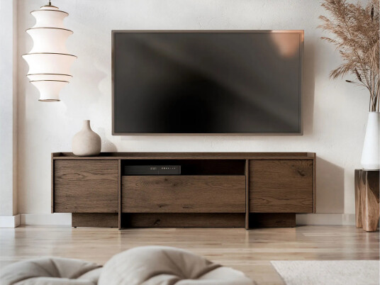 Bellia Tv-Skap 197x38 cm - Brun Bellia Tv-Skap 197x38 cm - Brun