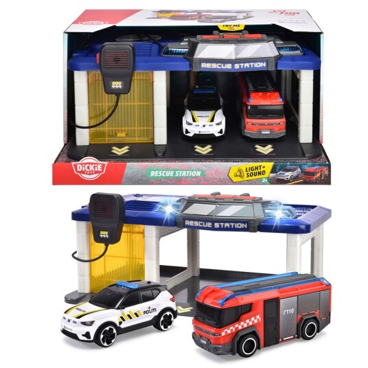 Dickie Toys Norsk SOS Stasjon m/ lys og lyd
