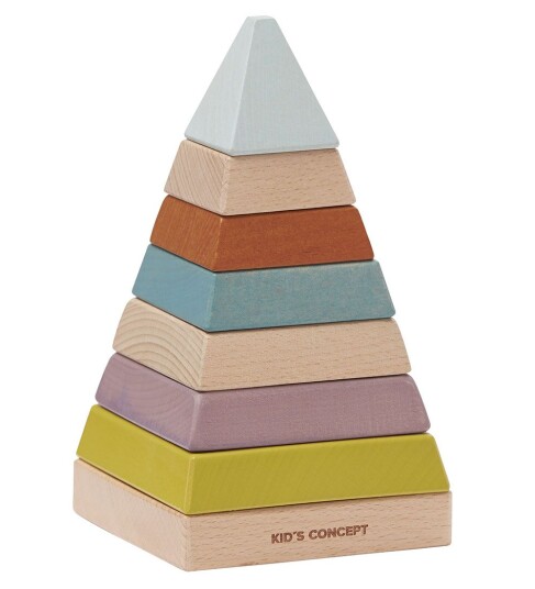 Kids Concept  Stack pyramid Neo fargerik