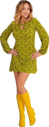 70 Talls Groovy Vibe Kostymekjole Strl L 70 Talls Groovy Vibe Kostymekjole Strl L