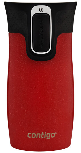 Contigo West Loop Mini Autoseal Travel Mug Goji Berry 300 ml Contigo West Loop Mini Autoseal Travel Mug Goji Berry 300 ml