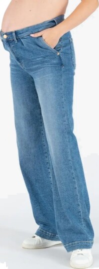 Cache Coeur KELLY Gravidbukser Mid Blue S