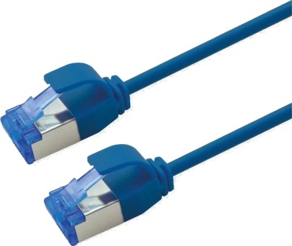 Roline 21.15.4340 100 0,5 M Cat6a S/Ftp S Stp Rj 45 Rj 45 Blå