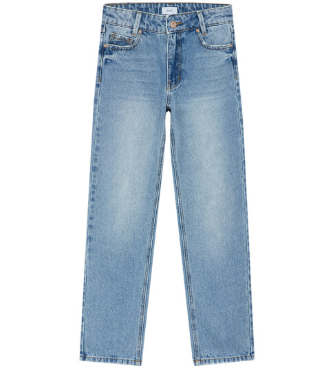 Grunt Jeans Nadia Overrasket Mid Blue 11 år 146 Jeans Blå