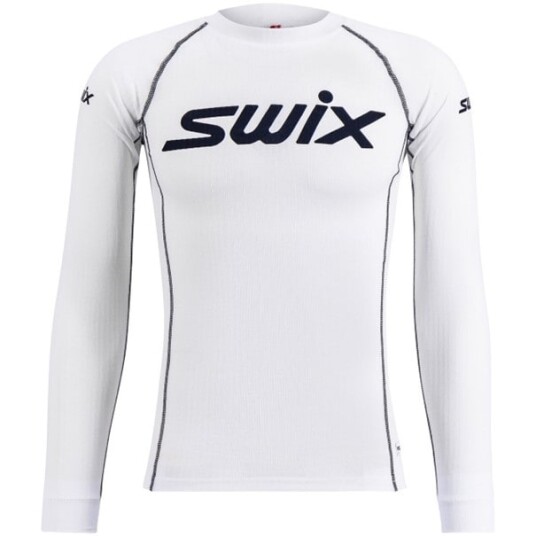 Swix RaceX Classic Long Sleeve Herre Bright White/ Dark Navy S