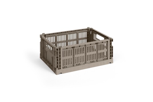 Hay Colour Crate Medium Oppbevaring Warm Grey