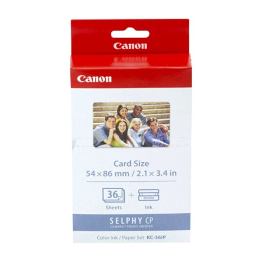 Canon Canon KC-36IP, Papir + Blekk. 36 bilder 5x9 7739A001