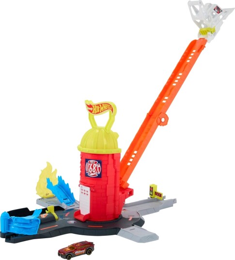 Hot Wheels Hw City Super Playset 2026 Red One Size