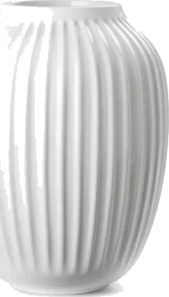 HAMMERSHØI VASE H25,5CM HVIT