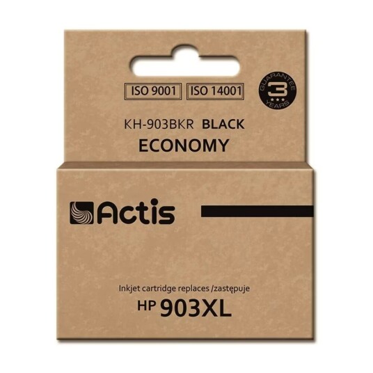 Original blekkpatron Actis KH-903BKR Sort