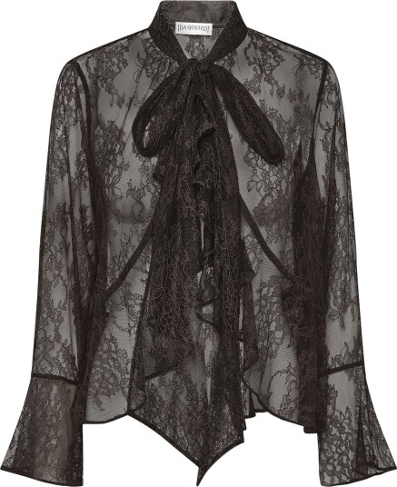 Ida Sjöstedt Allyson Blouse DARK BROWN 42