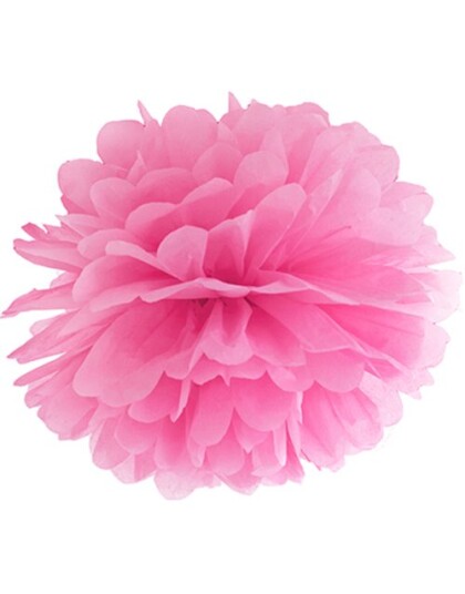 Mørk Rosa Pom Pom 25 cm Mørk Rosa Pom Pom 25 cm