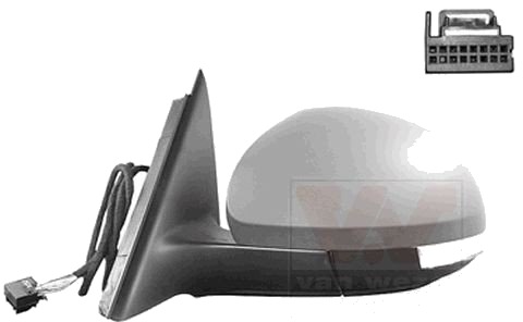 VAN WEZEL 7606817 Sidespeil