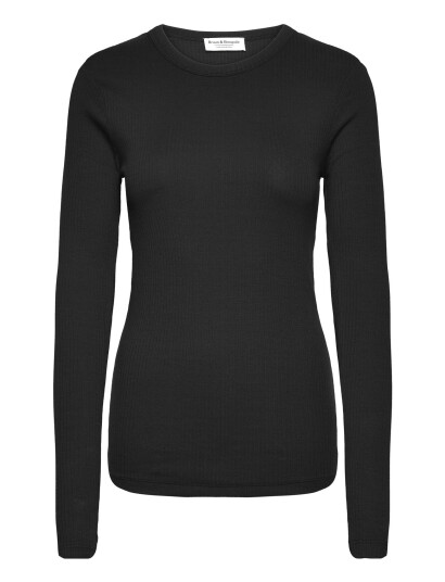 Bruun & Stengade Bs Margrethe Regular Fit Top Black M