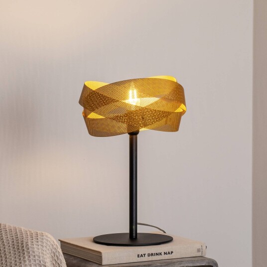 Bordlampe Tornado Domiluce Messing / gull Stue / spisestue Metall Moderne