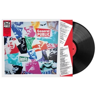 General Public  Hand To Mouth  LP/Vinyl