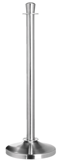 VEGA Avsperringsstolpe Noho; 31x95 cm (ØxH); Ramme Sølvfarge