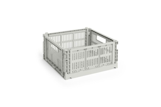 Hay Colour Crate Medium Square Oppbevaring Grey
