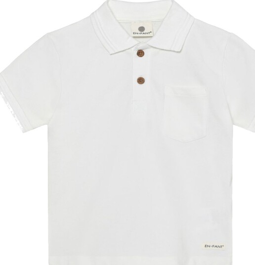 En Fant Polo Ss White 110