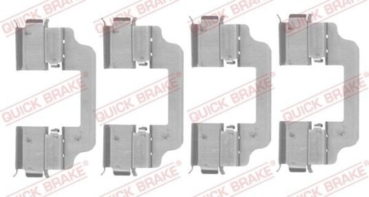 Tilbehørsett, skivebremse belegg QUICK BRAKE 109-0153