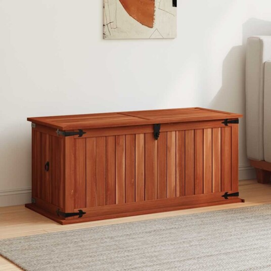 vidaXL Oppbevaringskiste 90x45x40 cm heltre akasie