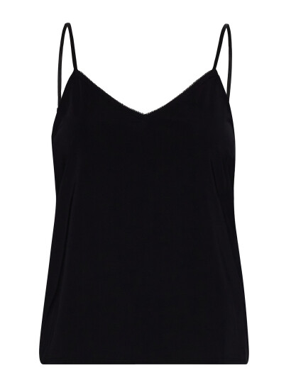 Notes du Nord Melanie Slip Top - Black - XS