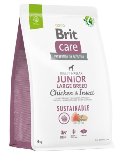 Brit Care Dog Sustainable Junior Large Breed (3 kg)