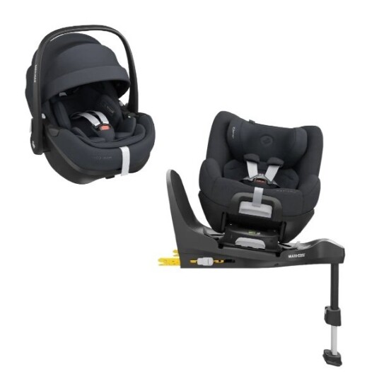 Maxi-Cosi Bilpakke 3i1 Pebble 360 Pro Pearl 360 Pro & 360 Pro Base  Essential Graphite MC0112