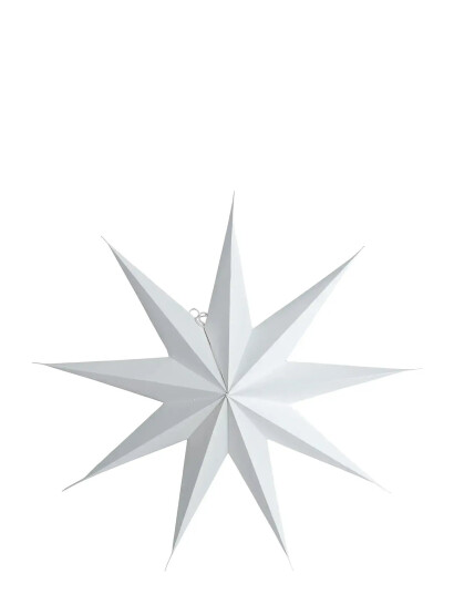 house doctor Stjerne, Hd9 Point, Hvid - White - 45X45X1CM