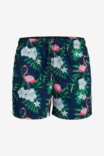 Jack & Jones Badebukse jpstMaui jjSwim Novelty Aop Akm Blå