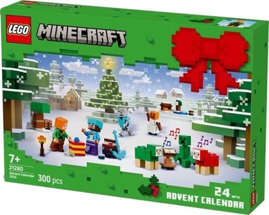 Lego LEGO Minecraft Julekalender 2025 21280 Lego LEGO Minecraft Julekalender 2025 21280