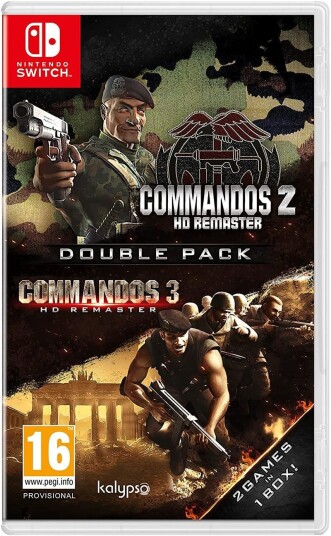 Commandos 2 & 3 HD Remaster Double Pack Nintendo Switch Spill