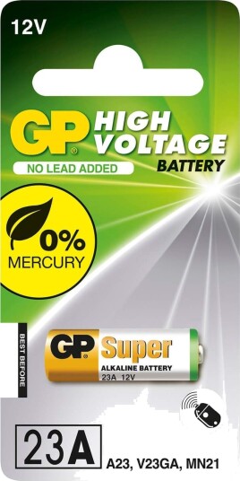GP Alkaline batteri LRVO8/23A/MN21 (12V) 1-pk