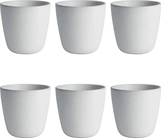 Aida Raw Arctic White Single Wall Mug 30 Cl 6 Pcs 6 Stk 30 Cl White Aida Raw Arctic White Single Wall Mug 30 Cl 6 Pcs 6 Stk 30 Cl White