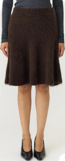 Y.A.S Tilde High Waist Mohair Blend Knit Skirt Flerfarget S
