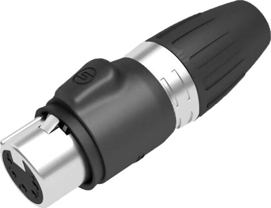DMX XLR hunnkontakt utgang 3x1 2,5mm2