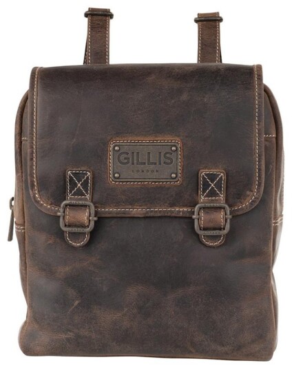 Gillis London Trafalgar Vintage Skinnsekk - Brun