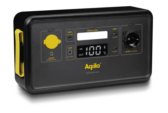 Powerbank Aqiila Powerbird S300 294Wh 300W med USB-C og Bluetooth