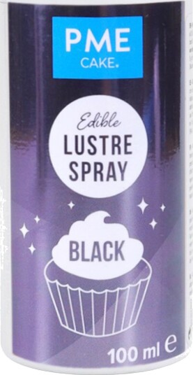 PME Spiselig Sprayfarge Svart   100 ml