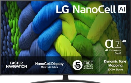 LG 50" NANO 82 4K NanoCell TV (2025) LG 50" NANO 82 4K NanoCell TV (2025)