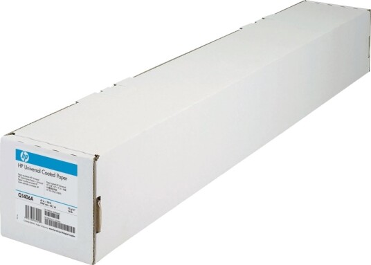 Hp Universal Trefiber Matt Belagt 4,9 Mille Sterkt Hvitt Rull 106,7 Cm X 45,7 M 90 G/M² 24 Pund 1 RullEr Papir For Designjet 45Xx 5100 L26500 T1100 T1120 T1200 T1300 T2300 T7100 T790 Z5200 Z6200