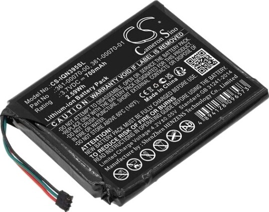 Cameron Sino Batteri For GPS Garmin Nuvi 3597 Cameron Sino Batteri For GPS Garmin Nuvi 3597
