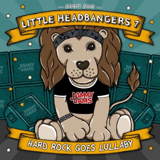 Jammy Jams Jammy Jams Little Headbangers 7: Hard Rock Goes Lullaby CD